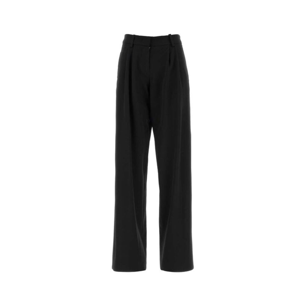 Isabel Marant Women Black Wool Lyda Palazzo Pant